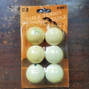 Premium Table Tennis Balls - 1988 Ol Cream